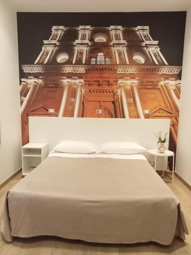 Hotel Porta Riveraにあるベッド