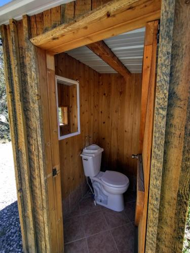 Bilik mandi di Boulder Mountain Guest Ranch