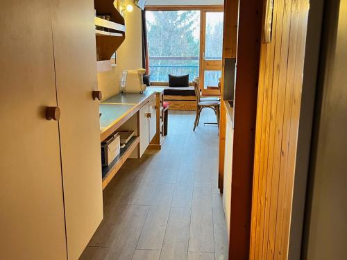 Studio rénové ski aux pieds avec balcon