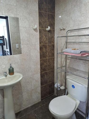 Un baño de Villa Layla Santa Marta