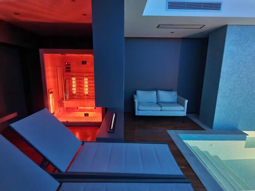 Χώρος καθιστικού στο Alysa - Suite Wellness & Spa