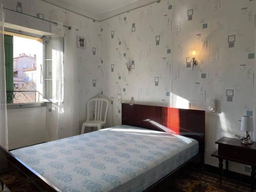 Posteľ alebo postele v izbe v ubytovaní Appartement 3 pièces, 4 couchages à 100m de la plage, balcon, TV, lave-linge, centre-ville de Banyuls - FR-1-225C-115