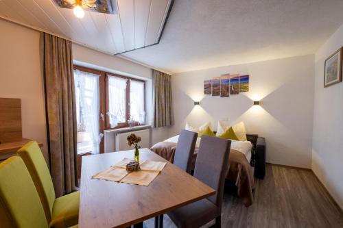 Χώρος καθιστικού στο Ferienhaus Olympia