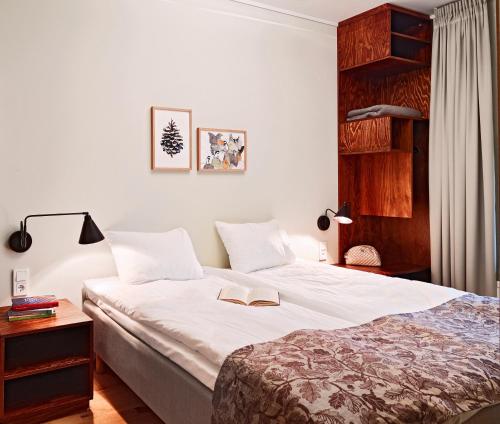 Säng eller sängar i ett rum på Öijared Resort
