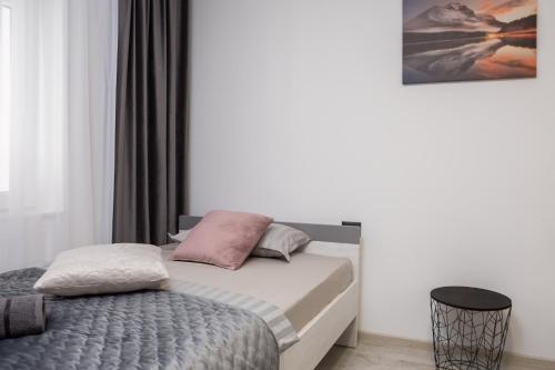 Postel nebo postele na pokoji v ubytování Luxury Apartment Lorena - Private Heated Pool -