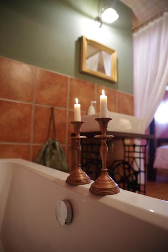 Koupelna v ubytování Apartmány Novákovi U NOVAČKY