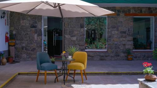 Posezení v ubytování Usgar San Pedro Boutique