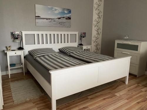 Postel nebo postele na pokoji v ubytování Connys Appartement