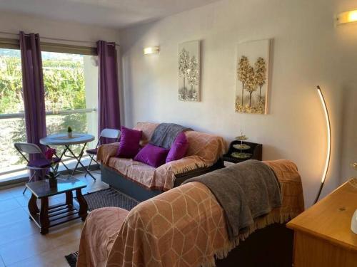 Postel nebo postele na pokoji v ubytování venus