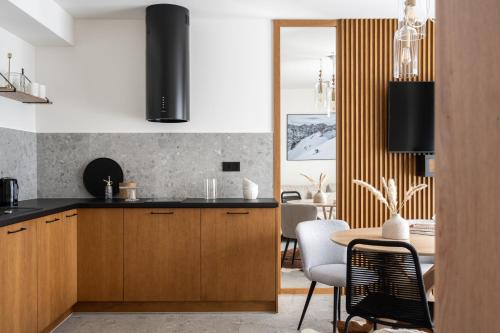Kuchyňa alebo kuchynka v ubytovaní Apartament LUNA APARTZAKOP