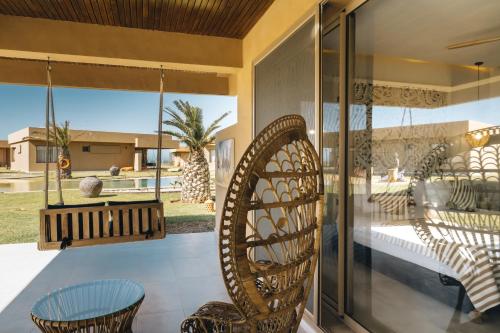 Balkón nebo terasa v ubytování Tulum Beach Resort Dakhla
