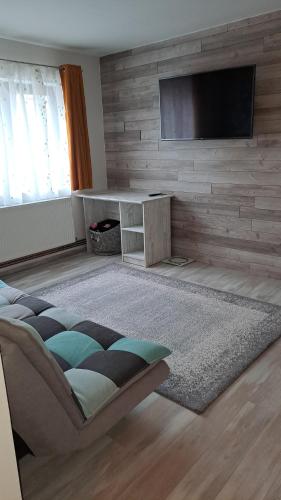 Телевізор і / або розважальний центр в Safta Apartaments