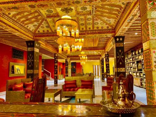 Hotel Riad Xalucaにあるシーティングエリア