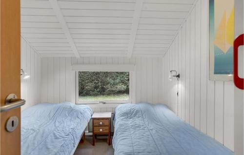 Katil atau katil-katil dalam bilik di Holiday Home Bøgevej Fjerritslev Xi