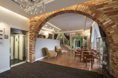 Posezení v ubytování Hotel Baranowski