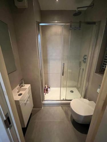 Bathroom sa Amazing Central London Apartment