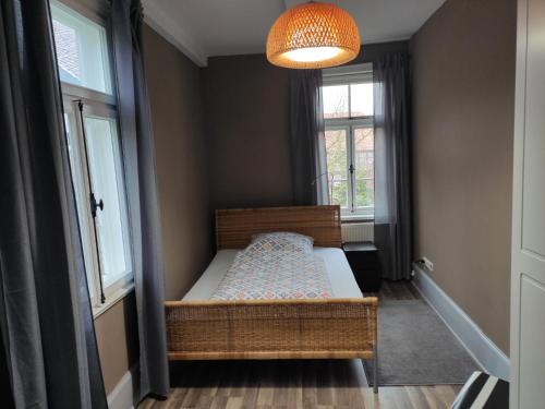Postel nebo postele na pokoji v ubytování Ferienwohnung Hof Vogelsang
