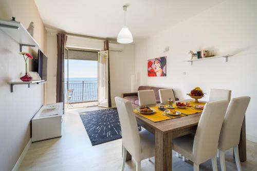 Posezení v ubytování Loft Panorama di Naxos