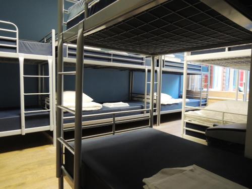 En eller flere køjesenge i et værelse på 3BE Backpackers Bed & Breakfast Eindhoven