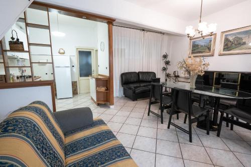 Posezení v ubytování Casa Lago e Camino