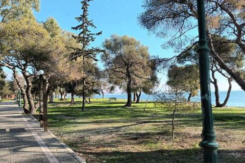 Doll house next to the sea