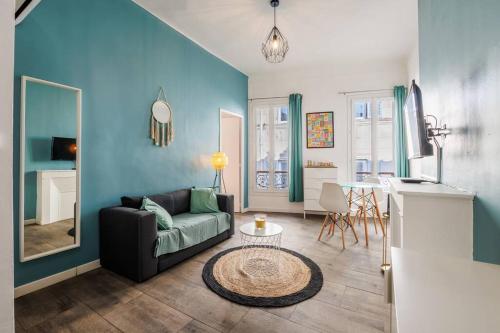 Au coeur du panier T2 climatisé et tout équipé