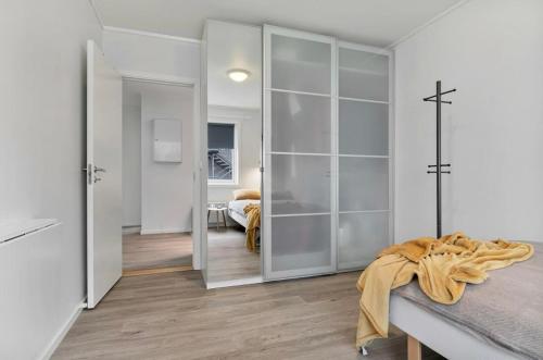 Postel nebo postele na pokoji v ubytování Din hjem! Mitt i by1. Gratis parkering!!