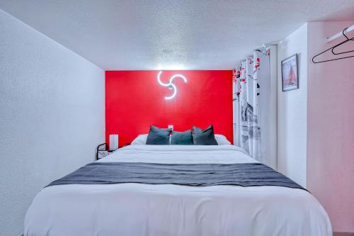Posteľ alebo postele v izbe v ubytovaní Cosy Mezzanine