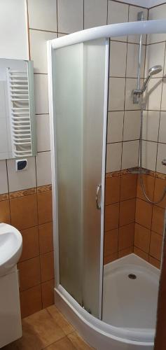 Phòng tắm tại Kwatera u Heni