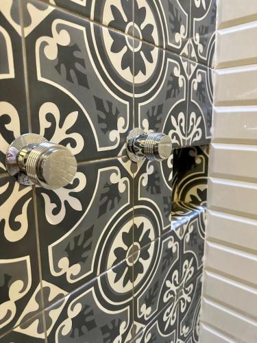Ένα μπάνιο στο Hotel Boutique Casa Degollado