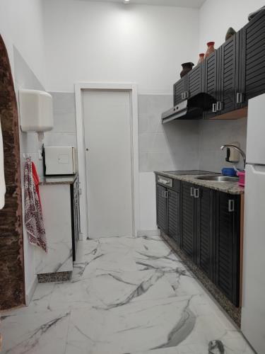 Dapur atau dapur kecil di Pension-Albergue Don Alvaro