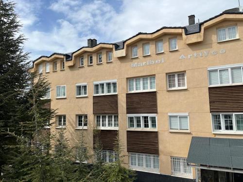 Het gebouw waarin het appartement zich bevindt