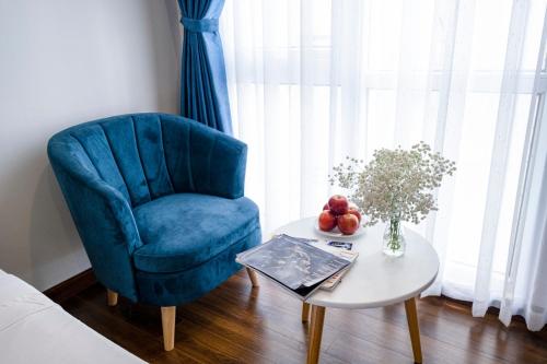 พื้นที่นั่งเล่นของ Tay Bac Hotel Da Nang