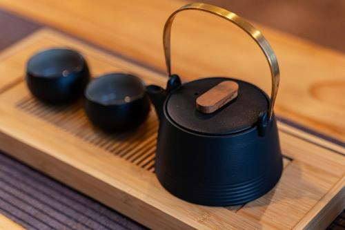 W Starry Villaにあるコーヒーまたはお茶