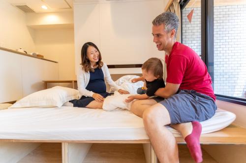 Επισκέπτες που μένουν στο Sakura Cross Hotel Akihabara