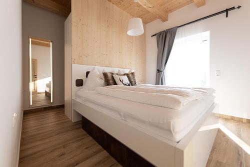 Posteľ alebo postele v izbe v ubytovaní Die Arkade