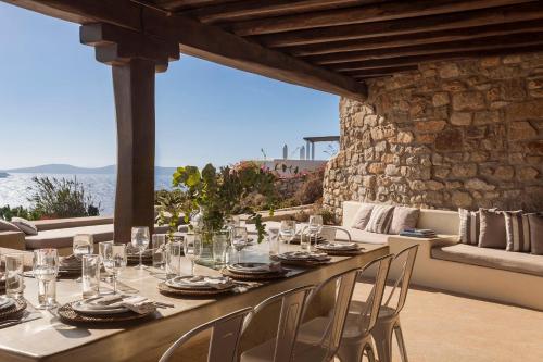 Newly built spectacular Sunset villa at St. John, Mykonos