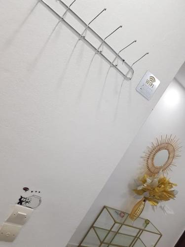 Bilik mandi di Charmant F3, 2 chambres + salon à Yoff plage bceao