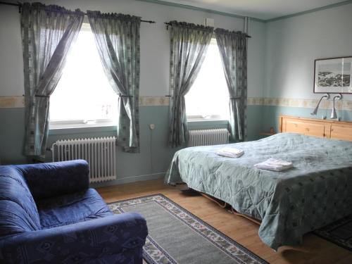 Ένα ή περισσότερα κρεβάτια σε δωμάτιο στο Målilla Hotell & Restaurang