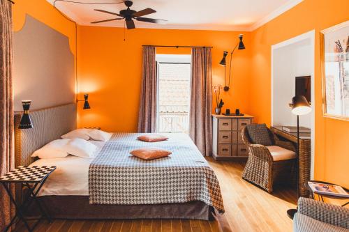 Postel nebo postele na pokoji v ubytování Art Hotel Riposo