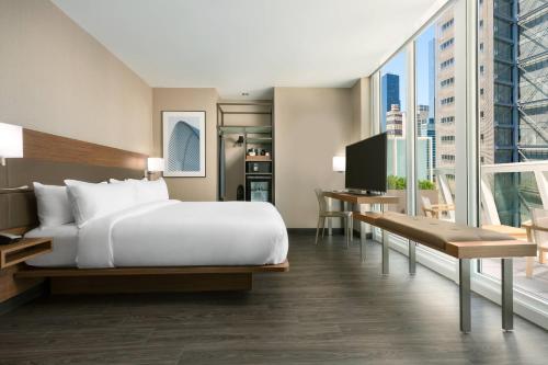 TV/Unterhaltungsangebot in der Unterkunft AC Hotel by Marriott New York Times Square
