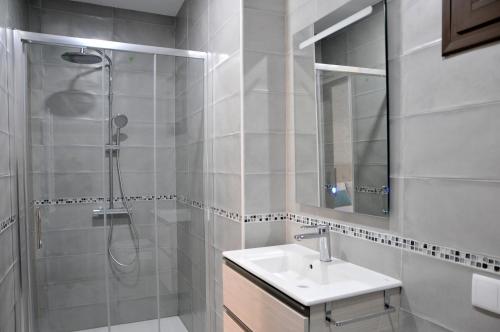 Koupelna v ubytování Apartamentos Turaca