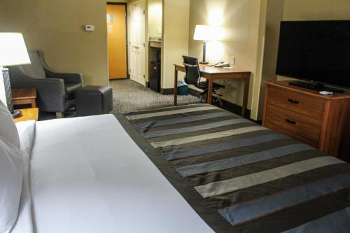 Ein Bett oder Betten in einem Zimmer der Unterkunft Wingate by Wyndham Little Rock