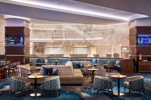 Posezení v ubytování New Orleans Marriott