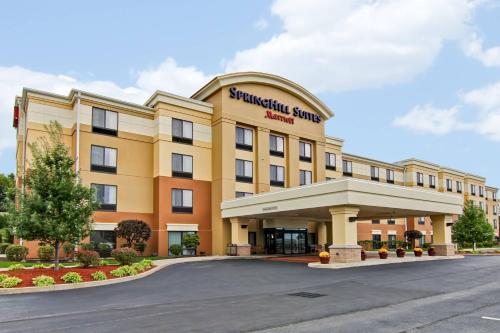 a rendering of a hotel front of a building at SpringHill Suites Erie in Erie