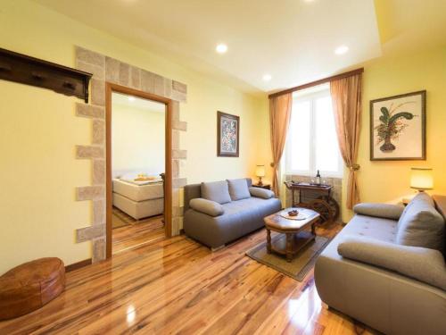 Χώρος καθιστικού στο Apartments Antique
