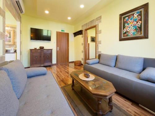 Χώρος καθιστικού στο Apartments Antique