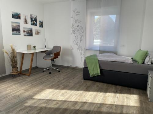 Χώρος καθιστικού στο Wohnung für Berufstätige