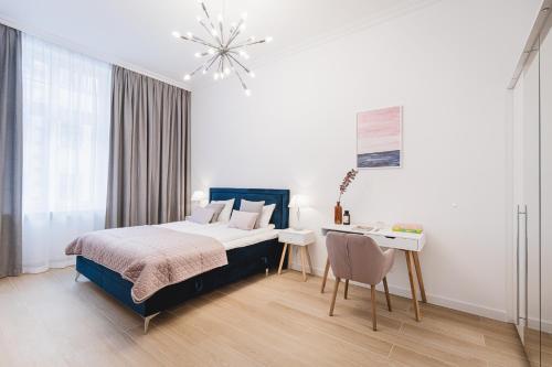 Postel nebo postele na pokoji v ubytování Apartament 23- Hvile Stay