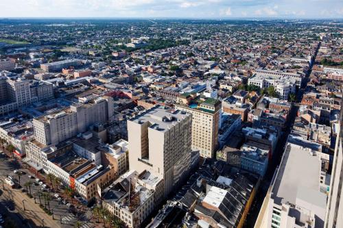 Nespecifikovaný výhled na destinaci New Orleans nebo výhled na město při pohledu z hotelu